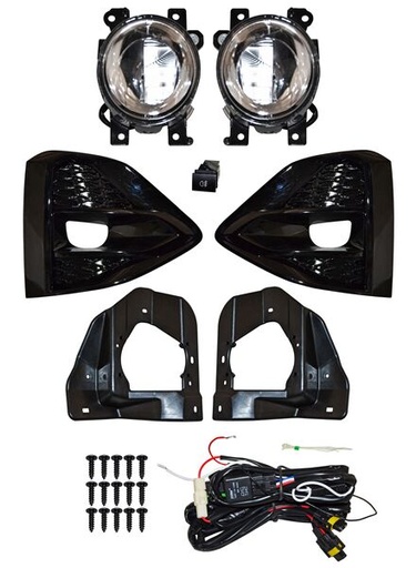 [NS1384-LED-MOBI] FARO AUX (NIEBLA) NISSAN MAXIMA 20 LEDS C/PARRILLA JGO  TW