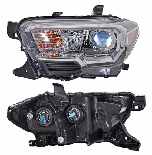 [20-9750-C0-1N] FARO TOYOTA TACOMA 2018 AL 2022 FONDO NEG IZQ TYC