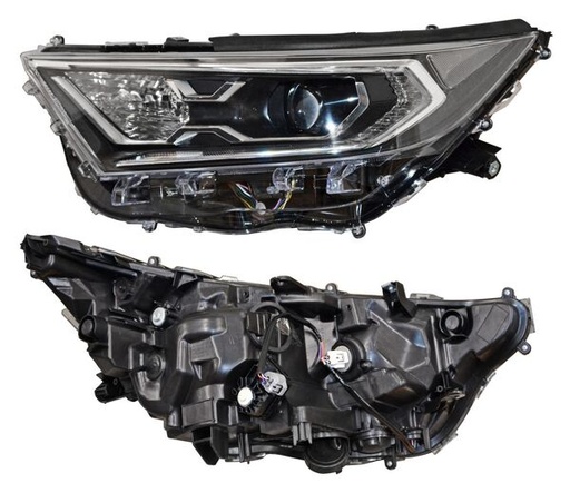 [20-H486-06-2B] FARO TOYOTA RAV4 2020 AL 2021 LIMITED HYBRID C/MOTOR LEDS IZQ TYC