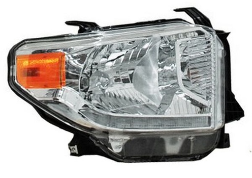[20-9499-00-1N] FARO TOYOTA TUNDRA 2014 AL 2016 FONDO CROM C/MOTOR LEDS DER TYC