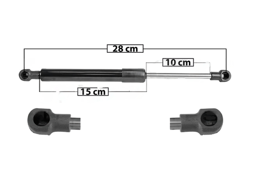 [FOFI16REGARL] AMORTIGUADOR 5TA PTA (RESORTE GAS) FORD FIGO 16-22 IZQ/DER