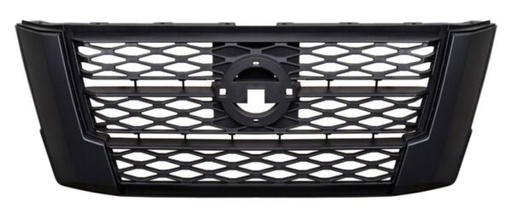 [PNPU21-MOBI] PARRILLA NISSAN PU/ NP300 2021 AL 2025 NEG TEXT  TW