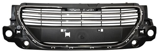 [PP30113C-MOBI] PARRILLA PEUGEOT 301 DE 2013 AL 2017 NEG C/MOLD CROM 