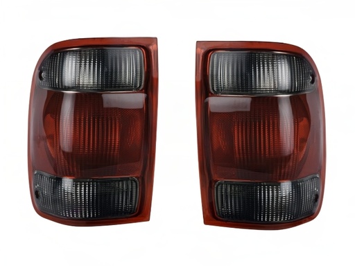 [CAFO-RA01-21] CALAVERA FORD RANGER 01-04 ROJO/HUMO ABOMBADO JGO *R