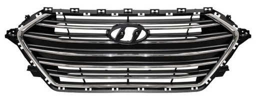 [PHDEL17C] REJILLA (PARRILLA) HYUNDAI ELANTRA 17-18 C/MOLD CROM TW