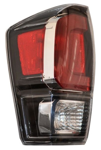 [11-9324-B0-1N] CALAVERA TOYOTA TACOMA 2019 AL 2024 NEG/CROM C/FOCO IZQ TYC