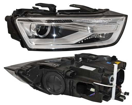 [20-H607-06-2B] FARO AUDI Q3 DE 2016 AL 2018 C/LEDS ELECT C/MOTOR DER TYC TW