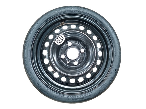 [LLRECR125GOOD] LLANTA REFACCION  C/RIN T125/70/D16/96M GOODYEAR 90% VIDA