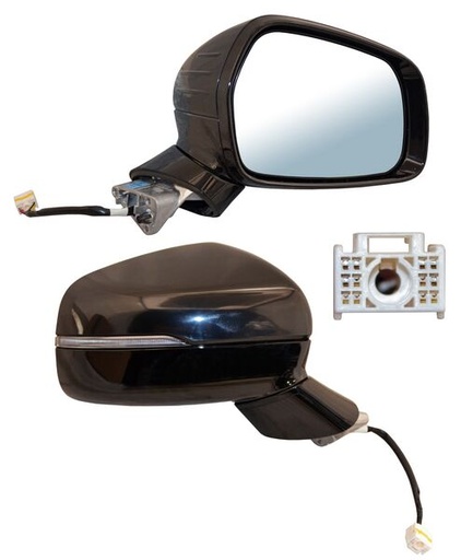 [ELKSO21ER] ESPEJO KIA SORENTO DE 2021 AL 2022 ELEC LISO P/PINT C/DIRECC C/DESEMP 6 PINES DER TW