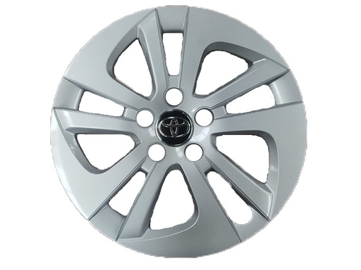[TARI145BITOSEMOR] TAPON RIN  14" 5 BIRLOS TOYOTA GRIS ORIGINAL 1 PZA SEMINUEVO