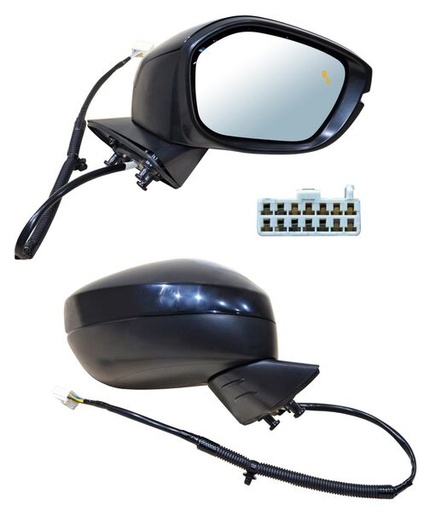 [ELHCI22ER] ESPEJO HONDA CIVIC DE 2022 AL 2023  ELECT P/PINTAR C/SENSOR PUNTO CIEGO C/DESEMP DER