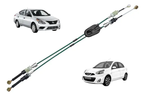 [713A] CHICOTE TRANSMISION STD TRANSVERSAL NISSAN VERSA/MARCH DE 2013 AL 2023