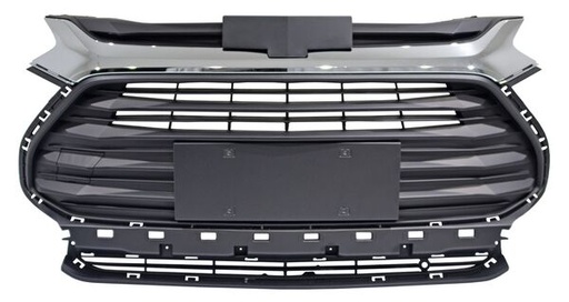 [PCTR21C] PARRILLA CHEVROLET TRACKER 2021 AL 2023 C/MOLDURA CROMO C/PORTAPLACA