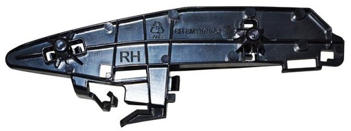 [GUBM-X318-1] GUIA FASCIA (DEFENSA) DEL BMW X3 2018 AL 2021 DER