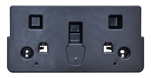 [PPM319 ] PORTAPLACA MAZDA 3 2019 AL 2021 DEL