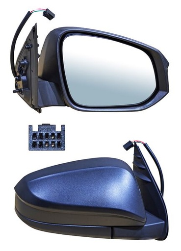 [ELTPU16ER2] ESPEJO TOYOTA HILUX 2016 AL 2023 ELECT TEXT DER