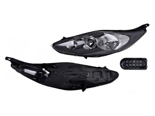 [019-1217-33] FARO FORD FIESTA 2009 AL 2012 FONDO NEG IZQ TYC *R