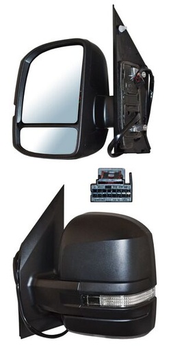 [ELVCRT19EL] ESPEJO VOLKSWAGEN CRAFTER 2019 AL 2022 ELECT C/DIRECC S /DESEMP IZQ