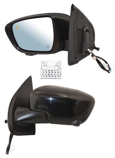 [ELNFR21EL3] ESPEJO NISSAN FRONTIER 2022 AL 2023 ELECT LISO C/SENSOR PUNTO CIEGO C/DESEMP C/MONITOR VISION PERIFERICA 11 PINES IZQ