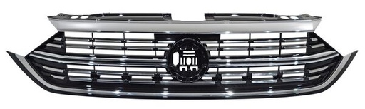 [PAVO-JE22-CRCH] PARRILLA VOLKSWAGEN JETTA 2022 AL 2024 C/MOLD CROMADA C/HOYO P/SENS