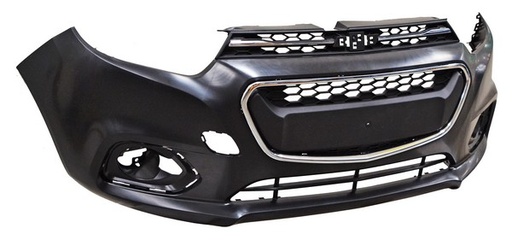 [DDCBT18C] FASCIA (DEFENSA) DEL CHEVROLET BEAT 2018 AL 2021 C/PARRILLA INF/SUP FILO CROMADO