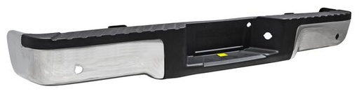 [DTFPU09C] DEFENSA TRAS FORD PU 2009 AL 2014 CROM COMPLETA C/2 HOYOS P/SENS S/TIRON