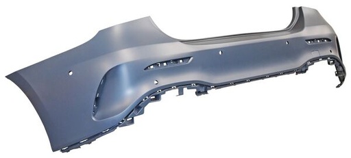 [DTMBCA19AS] FASCIA (DEFENSA) TRAS MERCEDES BENZ CLASE A 2019 AL 2020 AMG 4P C/HOYO P/SENS