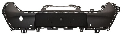 [DTP20821S] FASCIA (DEFENSA) TRAS PEUGEOT 208 2021 AL 2022 ACTIVE/ALLURE/GT C/HOYO P/SENSOR CORRUGADA INF