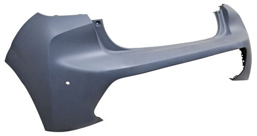 [DTP20821SC] FASCIA (DEFENSA) TRAS PEUGEOT 208 2021 AL 2022 ACTIVE/ALLURE/GT C/HOYO SENS C/CAM SUP