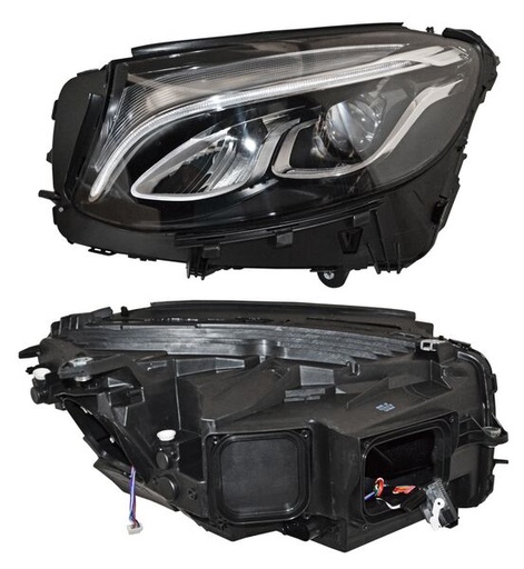 [20-G144-06-9B] FARO MERCEDES BENZ GLC 2016 AL 2019 LEDS ELECT C/MOTOR IZQ TYC