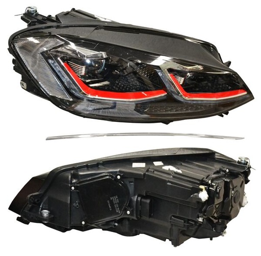 [FVGO18GR] FARO VOLKSWAGEN GOLF GTI 2018 AL 2020 LEDS DER