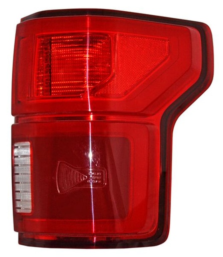 [11-9061-A6-1N] CALAVERA  FORD PICK UP LOBO 2018 AL 2020 LEDS P/SENSOR PUNTO CIEGO  DER TYC 