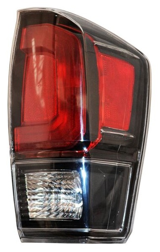 [11-9323-A0-1N] CALAVERA TOYOTA TACOMA 2020 AL 2022 FILO NEGRO C/FOCOS DER TYC1 