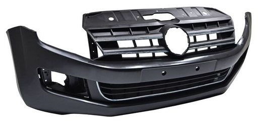 [FAVO-AM11-PCPCM3] FASCIA (DEFENSA) VOLKSWAGEN AMAROK 2011 AL 2017 P/PINT C/PARRILLA C/MOLDURA CROM DEL
