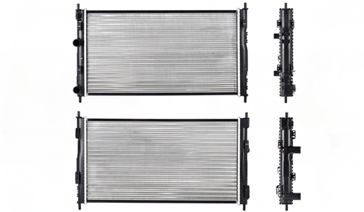 [230-0918-00] RADIADOR DODGE STRATUS 2001 AL 2006 /CIRRUS/SEBRING L4 2.0, 2.4 LTS/V6 2.7, 3.0 LTS STD C/AA 26 4/7X14 6/7X34MM ALUM MEC POLAR *R