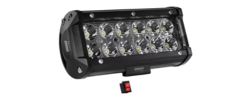 [BALE-UN12L-36W] BARRA LED UNIVERSAL 12 LED 36W 70X162X80 MM OSUN