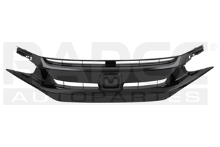 [PAHO-CI16-CM4P] PARRILLA HONDA CIVIC 2016 AL 2018 C/MOLDURA NEGRA L4 4 CILINDROS 1.5/2.0L 4 PUERTAS *R