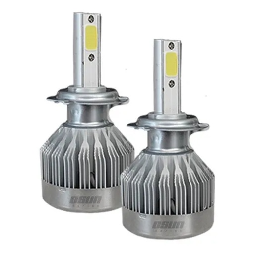 [BULE-902C-J] BULBO (FOCO) LED 9005 2 CARAS 35W 2 PZAS OSUN SIN EMPAQUE