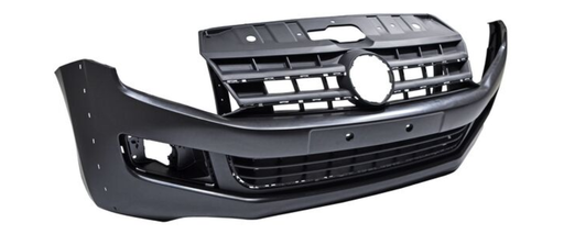 [FAVO-AM11-PM3] FASCIA (DEFENSA) VOLKSWAGEN AMAROK 2011 AL 2017 LISA C/PARR C/HOYO P/MOLD DEL