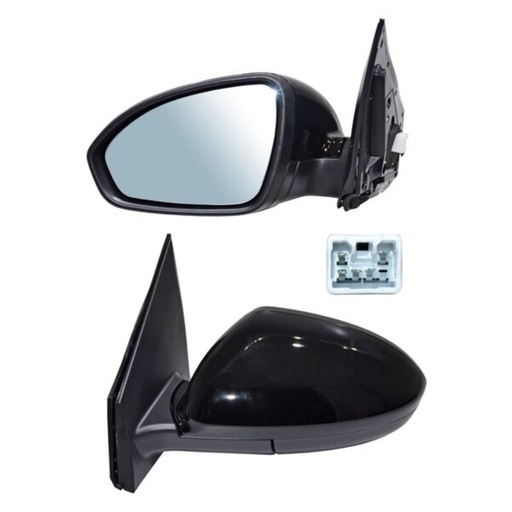 [ESCH-CA18-EL5I2] ESPEJO CHEVROLET CAVALIER 2018 AL 2024 ELECT P/PINT 5 PINES IZQ