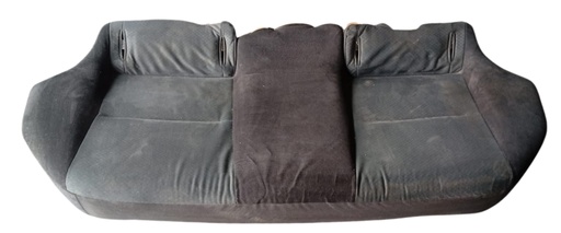 [ASTE-SRNE-4] ASIENTO TELA S/REPALDO NEG TRAS DESMONTADO