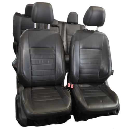 [SAFO-ES13-ORCJJ] SALA ASIENTO FORD ESCAPE 2013 AL 2016/ KUGA 2013 AL 2016 JGO COMPLETO PIEL C/CALEFACCIONC/BOLSA DE AIRE C/REPALDO PORTA VASOS ABAT C/AJUSTE ELECT DESMONTADO ORIGINAL