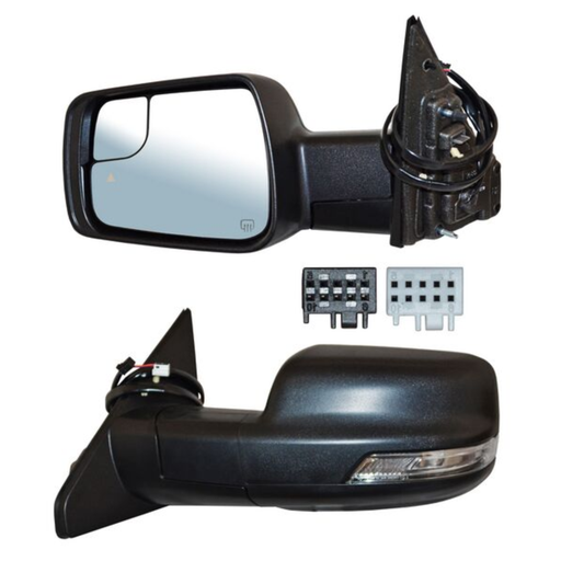 [ESDO-PU19-EL11I2] ESPEJO DODGE PU/ RAM 2019 AL 2023 ELECT TEXT C/DESEMP C/SENSOR Y PUNTO CIEGO C/DIRECC C/LUZ INF 11 PINES IZQ