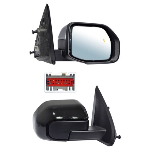 [ESFO-MA22-EL7I1] ESPEJO FORD MAVERICK 2022 AL 2023 ELECT P/PINT C/SENSOR PUNTO CIEGO C/DESEMP 7 PINES DER