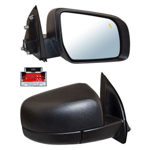 [ESFO-RA17-ELT1] ESPEJO FORD RANGER 2017 AL 2021 ELECT TEXT C/SENSOR Y PUNTO CIEGO DER