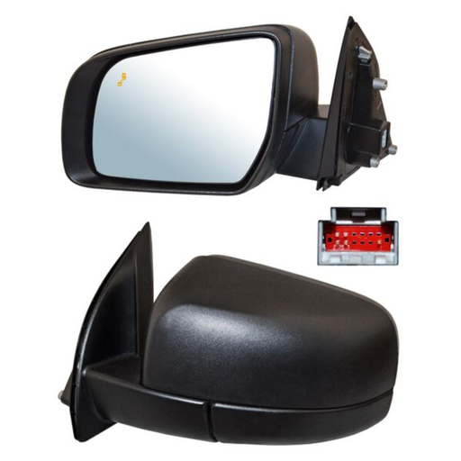 [ESFO-RA17-ELT2] ESPEJO FORD RANGER 2017 AL 2021 ELECT TEXT C/SENSOR Y PUNTO CIEGO IZQ