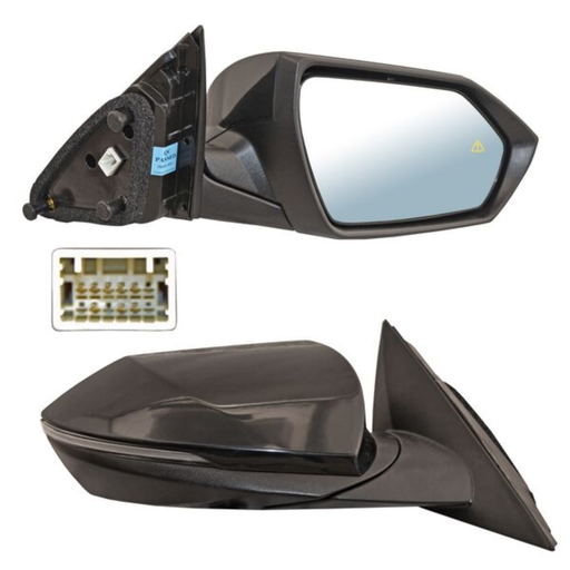 [ESHY-EL21-EL8I1] ESPEJO HYUNDAI ELANTRA 2021 AL 2024 ELECT P/PINT C/DIRECC C/DESEMP C/SENSOR PUNTO CIEGO 8 PINES DER