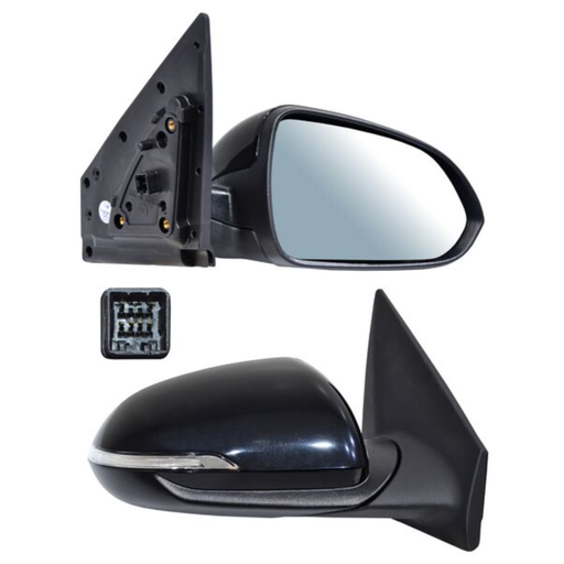 [ESKI-RI18-EL6I1] ESPEJO KIA RIO 2018 AL 2023 ELECT P/PINT C/DIRECC 6 PINES DER