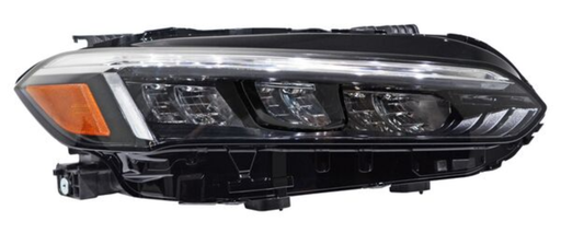 [20-H981-00-1N] FARO HONDA CIVIC 2022 AL 2025 4PTAS LEDS FONDO NEG DER TYC