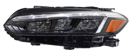 [20-H982-00-1N] FARO HONDA CIVIC 2022 AL 2025 4PTAS LEDS FONDO NEG IZQ TYC